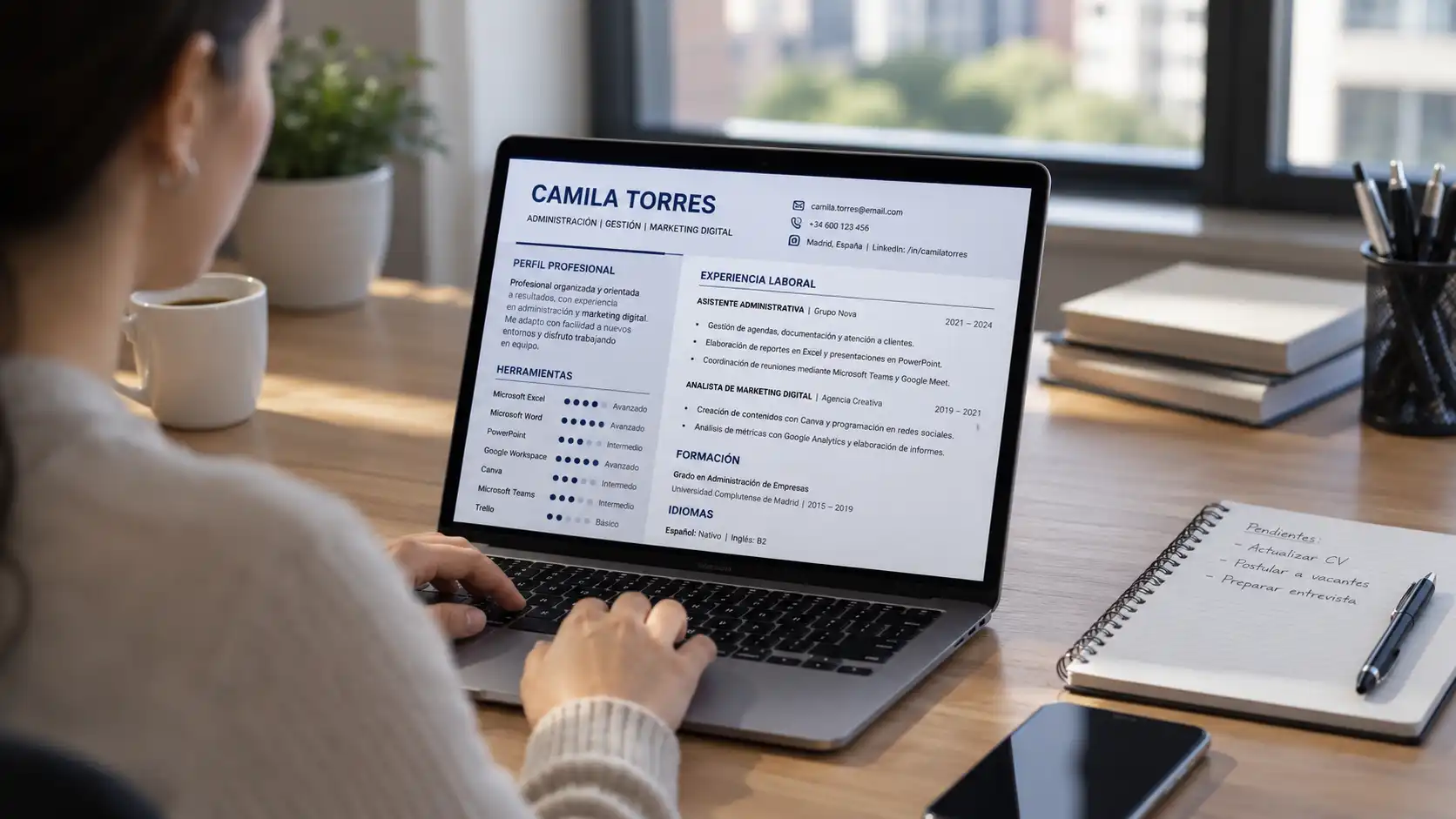 Qué herramientas poner en un CV para destacar en los procesos de selección